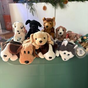 Ty Stuffed Animal dog Collection